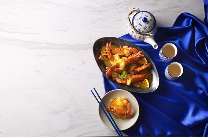 กุ้งซอสส้ม