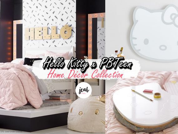 hello kitty x pbteen home decor