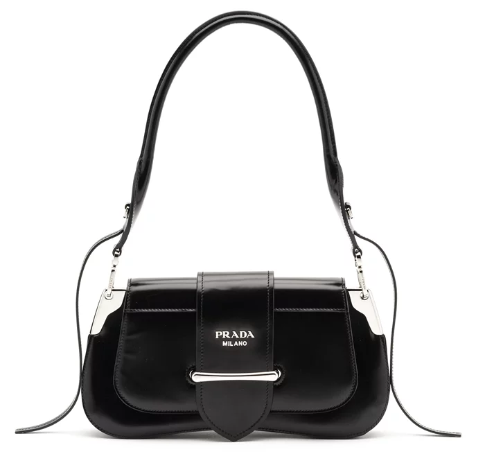Prada Sidonie 1BD168 V OJH City Calf Nero