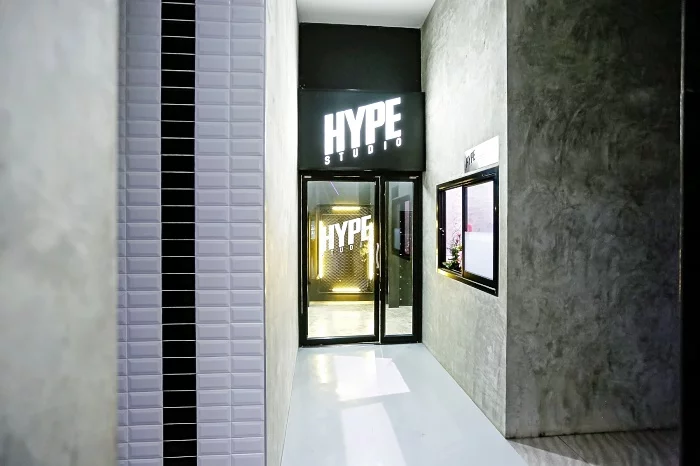 reบริเวณด้านหน้าของ HYPE